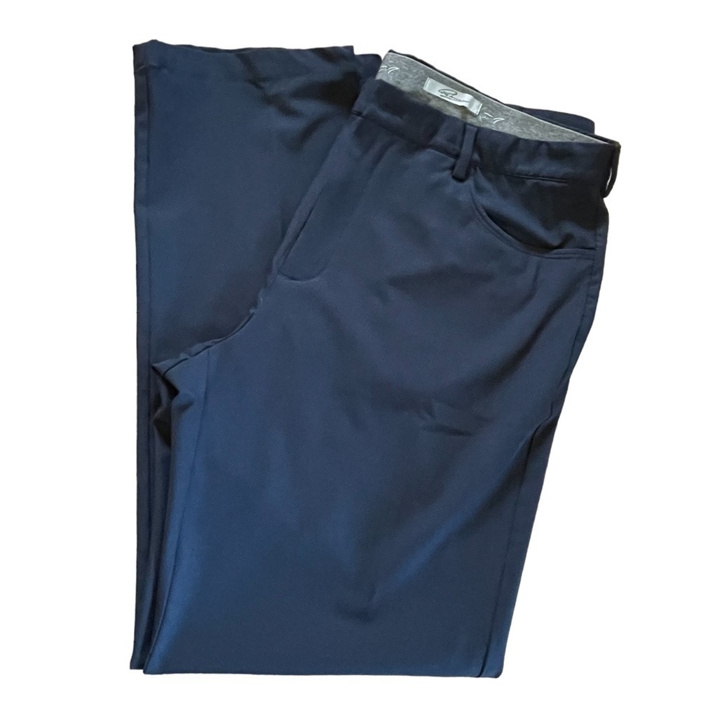 GREG NORMAN GOLF PANTS BLUE SIZE 40X32